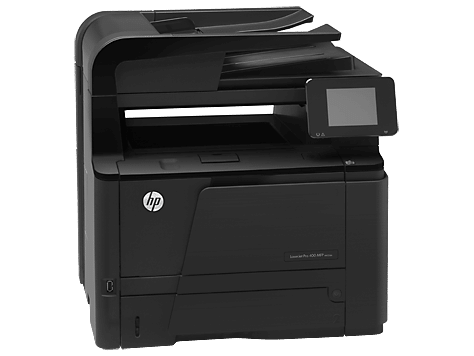 how to set up scan to email on hp laserjet 400mfp m425dn